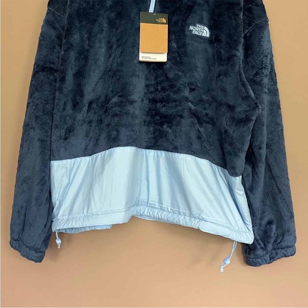 {The North Face} Novelty Osito Pullover Jacket in Blue - Womens XXL - NWT - Picture 3 of 15